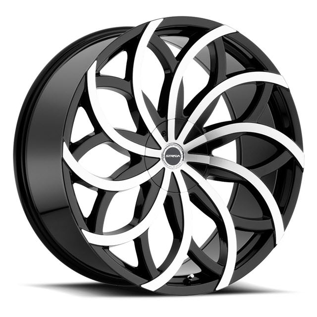 Pictures for Strada HURACAN Black Gloss w/ Machined